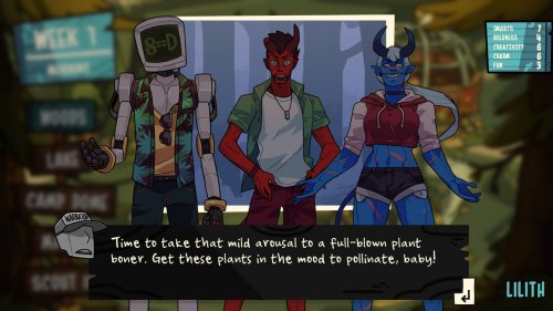 Screenshot of Monster Prom 2: Monster Camp
