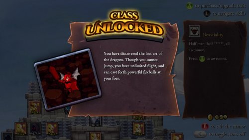 Screenshot of Rogue Legacy