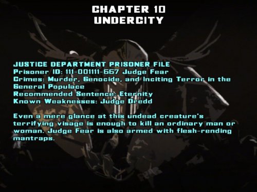 Screenshot of Judge Dredd: Dredd vs. Death