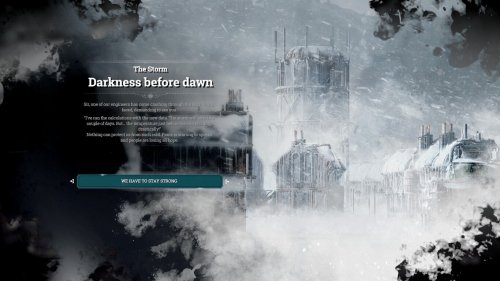 Screenshot of Frostpunk