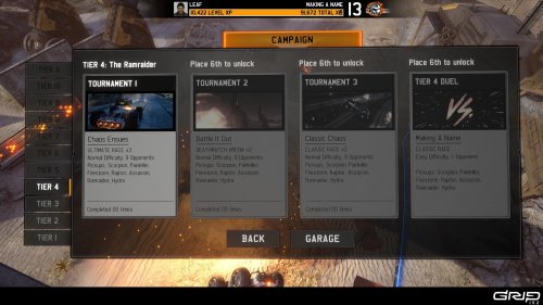 Screenshot of GRIP: Combat Racing