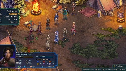 Screenshot of Fell Seal: Arbiter's Mark