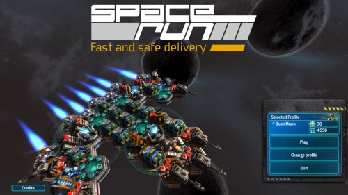 Screenshot of Space Run