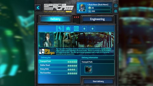 Screenshot of Space Run
