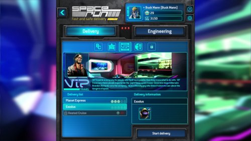 Screenshot of Space Run