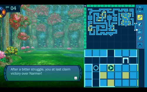 Screenshot of Etrian Odyssey III HD