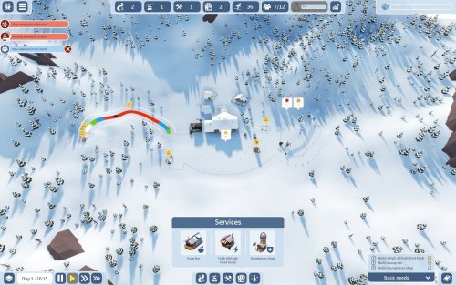 Screenshot of Snowtopia: Ski Resort Builder